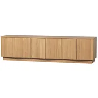 Woood TV Board Zuma aus Eichenholzfurnier, 200 cm