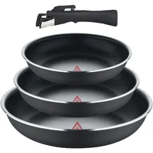 BERGNER Topf-Set 4-tlg. 18 cm + 20 cm + 24 cm