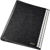 Esselte Pultordner 1114119 1-31 DIN A4 31Fächer Hartpappe schwarz