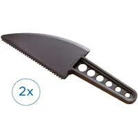 RUCO Tortenmesser Antikratz-Tortenmesser/Tortenheber, 2er Set