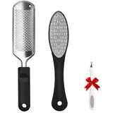 FOLAI - Kallusdateien. Hornhautentferner mit ergonomischem rutschfestem Griff. Fußfeile aus Edelstahl, Feile für Pediküre und Fußpflege. Hornhauthobel