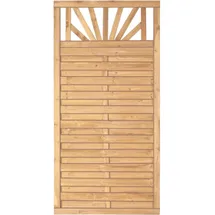 Tetzner & Jentzsch Sichtschutzelement 90 x 180 cm Braun/Holz