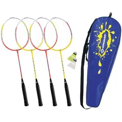 SCHILDKRÖT Badmintonset SK Badminton Set 4-PLAYER, Keine Farbe, ONE SIZE