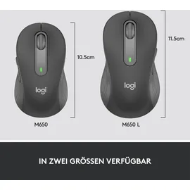 Logitech Signature M650 L Maus Grafit