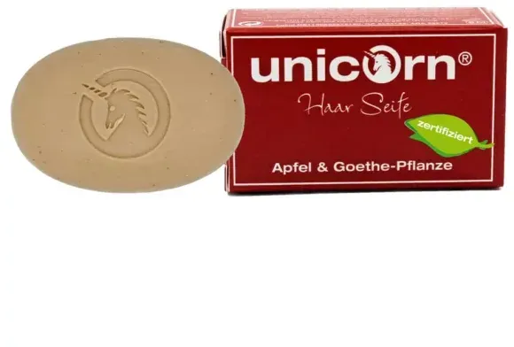 unicorn® Apfel-Haarseife Reisegröße