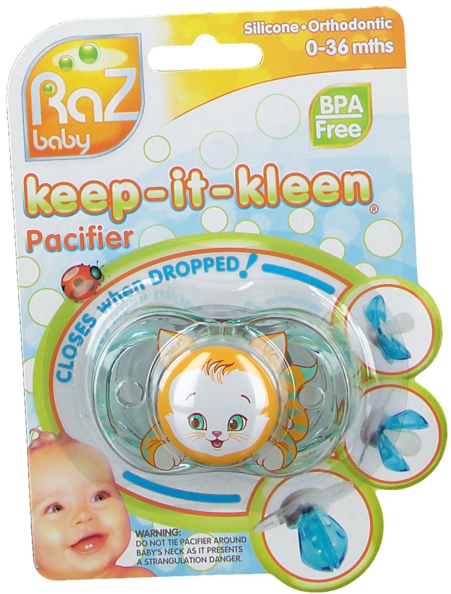RaZ Kitty Kit de sucettes pour bébé 1 pc(s) Sucette(s)