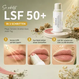 bedrop SUN Balm getönter Lippenpflegebalsam LSF 50+ 18 ml