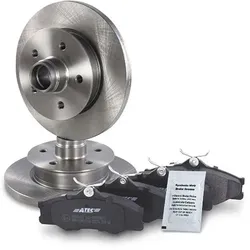 Bestprice Bremsscheibe + Bremsbeläge Vorderachse für VW