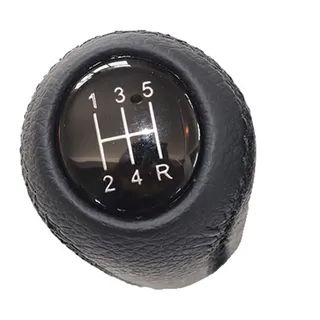 5-Gang-Schaltknauf Schaltknauf Für Mazda 2 2007-2014 Getriebegriff Schaltknauf Auto Schalthebel (Farbe : Schwarz)