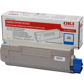 Oki Kompatibel zu OKI MC560dn Cyan