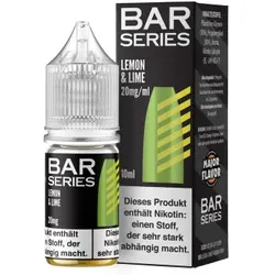 Bar Series Lemon & Lime NicSalt Liquid 10ml / 20mg