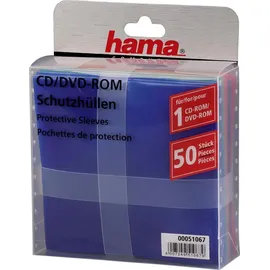 Hama Schutzhüllen 50 farbig