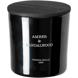 Cereria Molla Amber & Sandelwood Kerze 3 Dochte - 0.7 kg