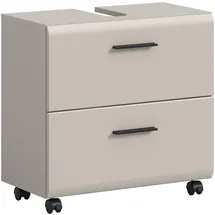 xonox.home Waschbeckenunterschrank – beige – Maße (cm): B: 60 H: 58