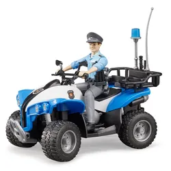 BRUDER - Polizei-Quad mit Polizist und Ausstattung 63010