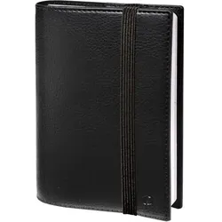 Terminkalender Time & Life Pocket 10x15cm schwarz 2024