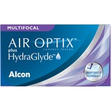 Alcon Air Optix plus HydraGlyde Multifocal 3 St. / 8.60 BC / 14.20 DIA / +1.25 DPT / Medium ADD