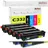 OBV Kompatibel zu Lexmark C3220K0 Multipack-CMYK