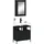 vidaXL Badmöbel-Set Grau Sonoma 2-tlg. Grau