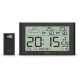 Hama Wetterstation Sylt mit Außensensor, Funk schwarz