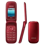 Klapphandy Samsung GT-E1272 Red Dual-SIM