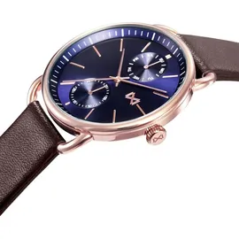 Mark Maddox NEW COLLECTION HC7119-37 Leder 40 mm