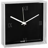 Kartell 190009 Tic und Tac Uhr, Plastik, schwarz,