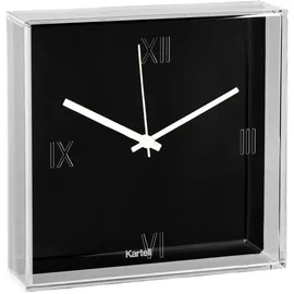 Kartell 190009 Tic und Tac Uhr, Plastik, schwarz,