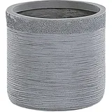 Beliani Samos 26 x 26 x 25 cm Grau