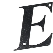 MS Beschläge Hausnummern 0-9 Buchstaben A-h Hausziffern Zimmertürnummern Landhausstil E)