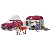 schleich Horse Club 42535 Abenteuer m.Auto u.Pferdeanhänge