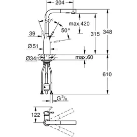Grohe Essence 30504,
