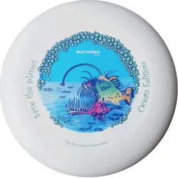 eurodisc® 175g Ultimate Frisbee Seadevil aus Bio-Kunststoff Ocean Edition BLAU 0.19 kg