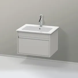 Duravit Waschtischunterschrank 1 Auszug 60 x 41 x 47,5 cm Betongrau Matt
