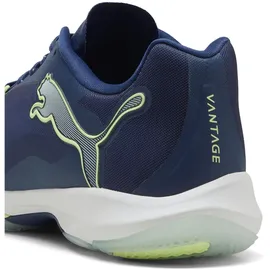 Puma Vantage Nitro Hallenschuhe Herren persian blue/fizzy light/puma white 42,5