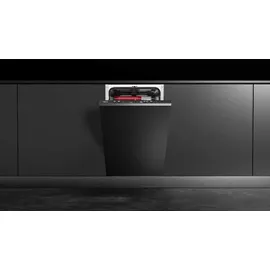 Teka DFI 44800 Geschirrspüler (vollintegrierbar, 450 mm, Schwarz)
