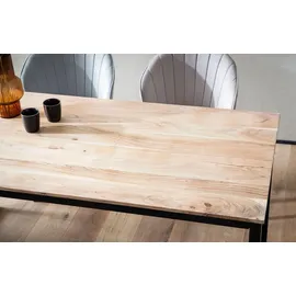Wohnling Esszimmertisch 160 x 76 x 80 cm akazie