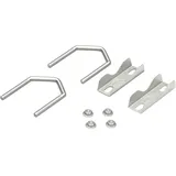 goobay Zahnschelle bis 60 mm 2er Set Grau