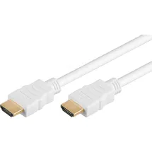 goobay HDMI-Kabel 61025 HDMI-A Stecker HDMI-A Stecker 15 m Weiß