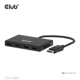 Club 3D CSV-7400 DisplayPort Adapter 22 cm Schwarz