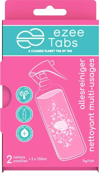 EZEE Tabs Allzweckreiniger 2er-Pack (2 x 5g)