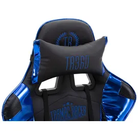 CLP Turbo XL Kunstleder schwarz/glanz blau