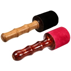 Klangschalen-Schlägel 19x5 Leder