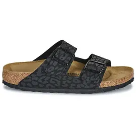 Birkenstock Arizona Bs Synthetik Schmale Weite Damensandalen schwarz/grau/braun - 38