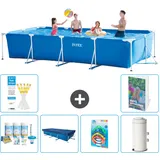 Rechteckiger Frame Pool - 450x220x84 Cm - 7-teilig  S26