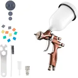 Benbow Lackierpistole PK80, Set 3-tlg., 2,0mm Düse im set, Behälter 600ml, Druck 1,1 Bar