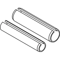 Industrial Quality Supplies ISO 13337 Spannstift (Spannhülse), leichte Ausführung,