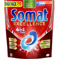 Somat Excellence 4in1 Caps Spar Pack, - 70.0 Stück