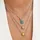 Pandora Funkelndes Dreireihiges Pavé-Charm Gold 762820C01