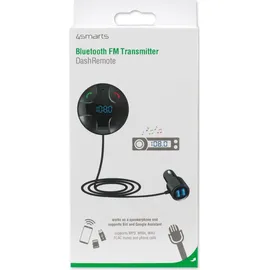 4smarts Bluetooth FM Transmitter - Schwarz